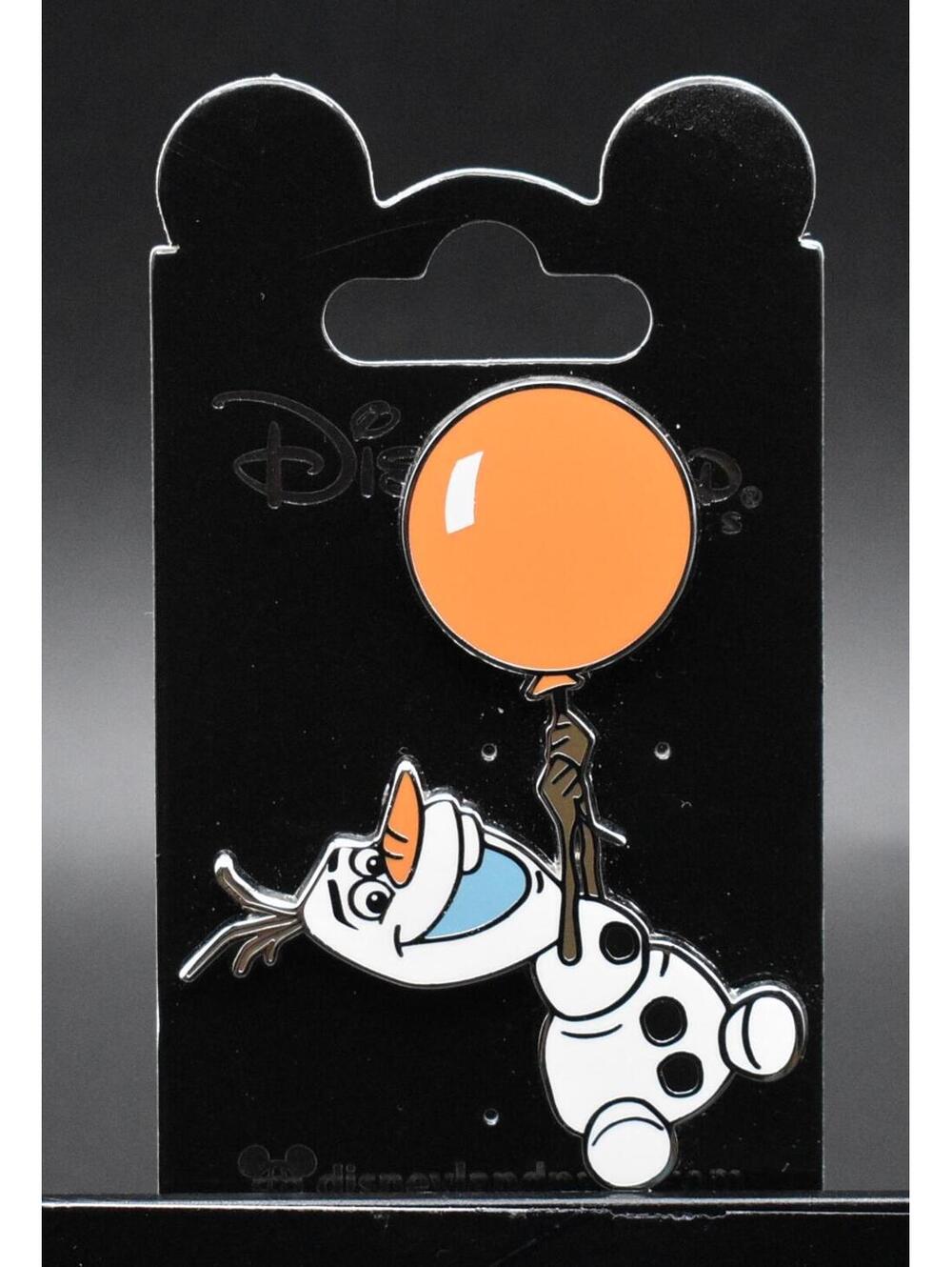 Disney DLRP Paris Frozen Olaf Snowman Orange Ballooon Pin (B5)